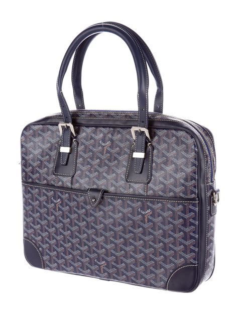 goyard ambassade briefcase.